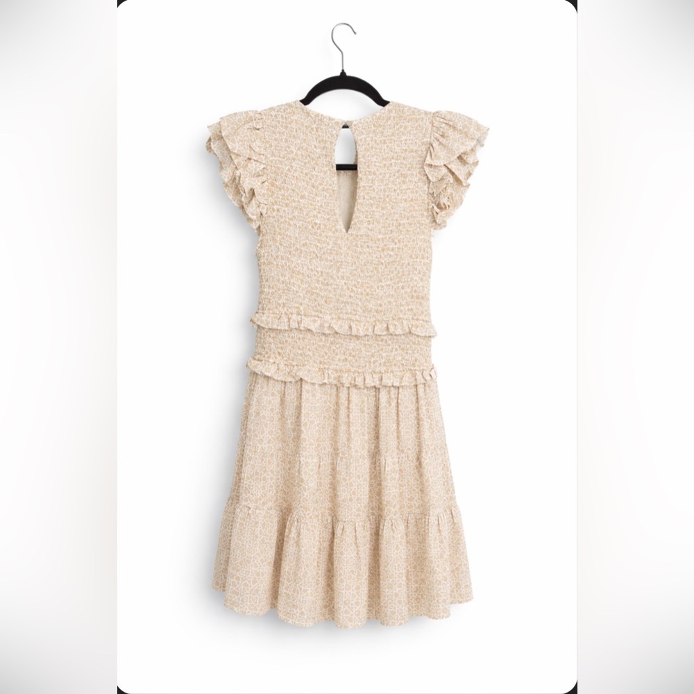 Cleobella Smocked Ruffle Dress – Small Organic Cotton Blend Festival Rodeo - Picture 6 of 13